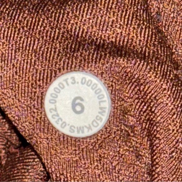 Lululemon Groove Super-High-Rise Flared Pant *Nulu Roasted Brown size 6 - Picture 9 of 10